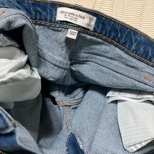 Abercrombie & Fitch Blue Curve Love Jeans